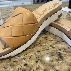 Sam Edelman tan slide, size 9.
